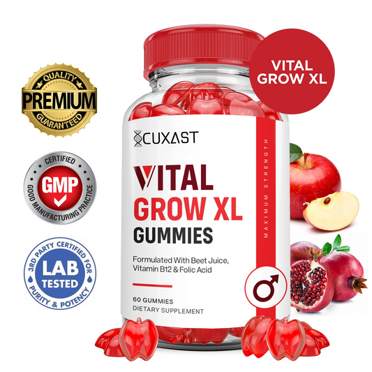 CUXAST® Vital Grow XL Performance Gummies 1000MG™
