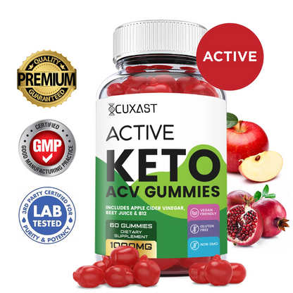 CUXAST® Active Keto ACV Gummies™