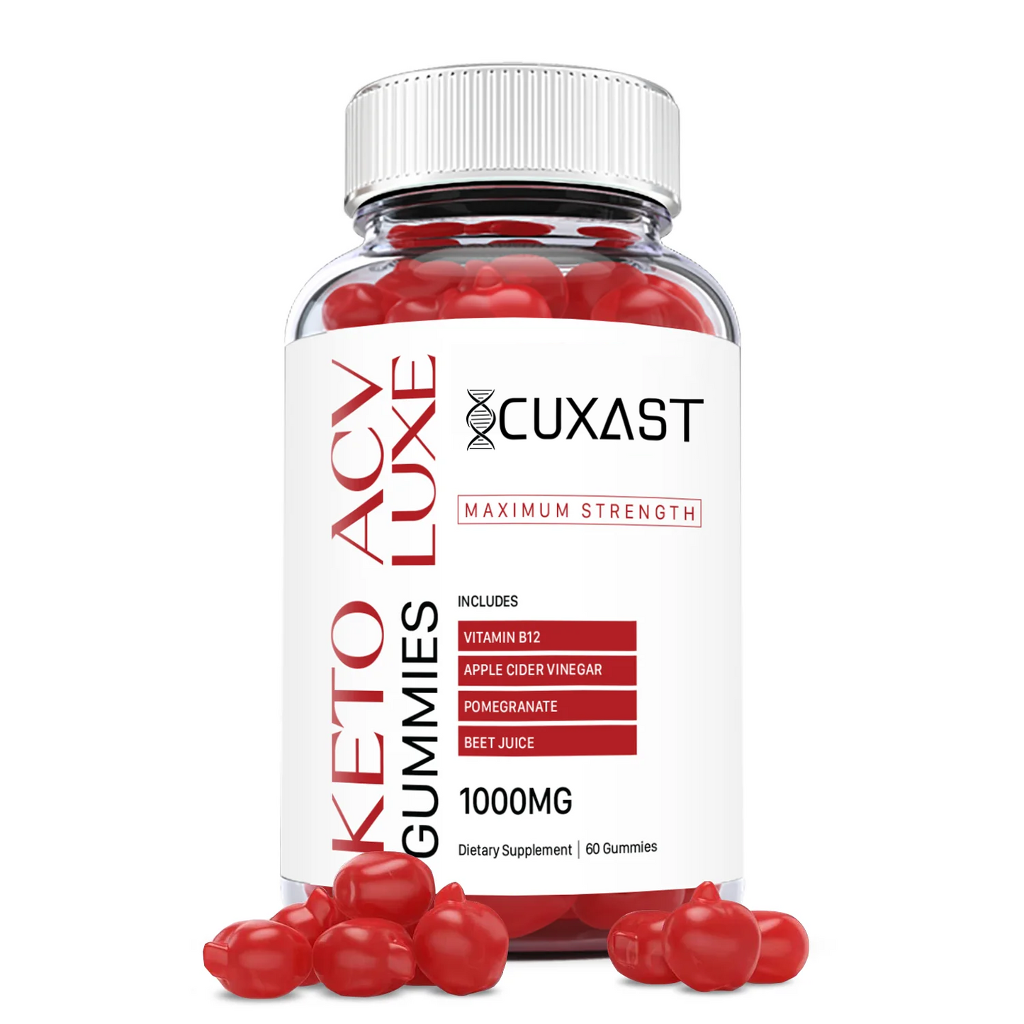 CUXAST® Luxe Keto ACV Gummies™