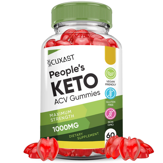 CUXAST® Peoples Keto ACV Gummies 1000MG™