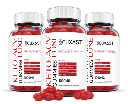 CUXAST® Luxe Keto ACV Gummies™