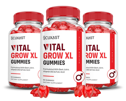 CUXAST® Vital Grow XL Performance Gummies 1000MG™