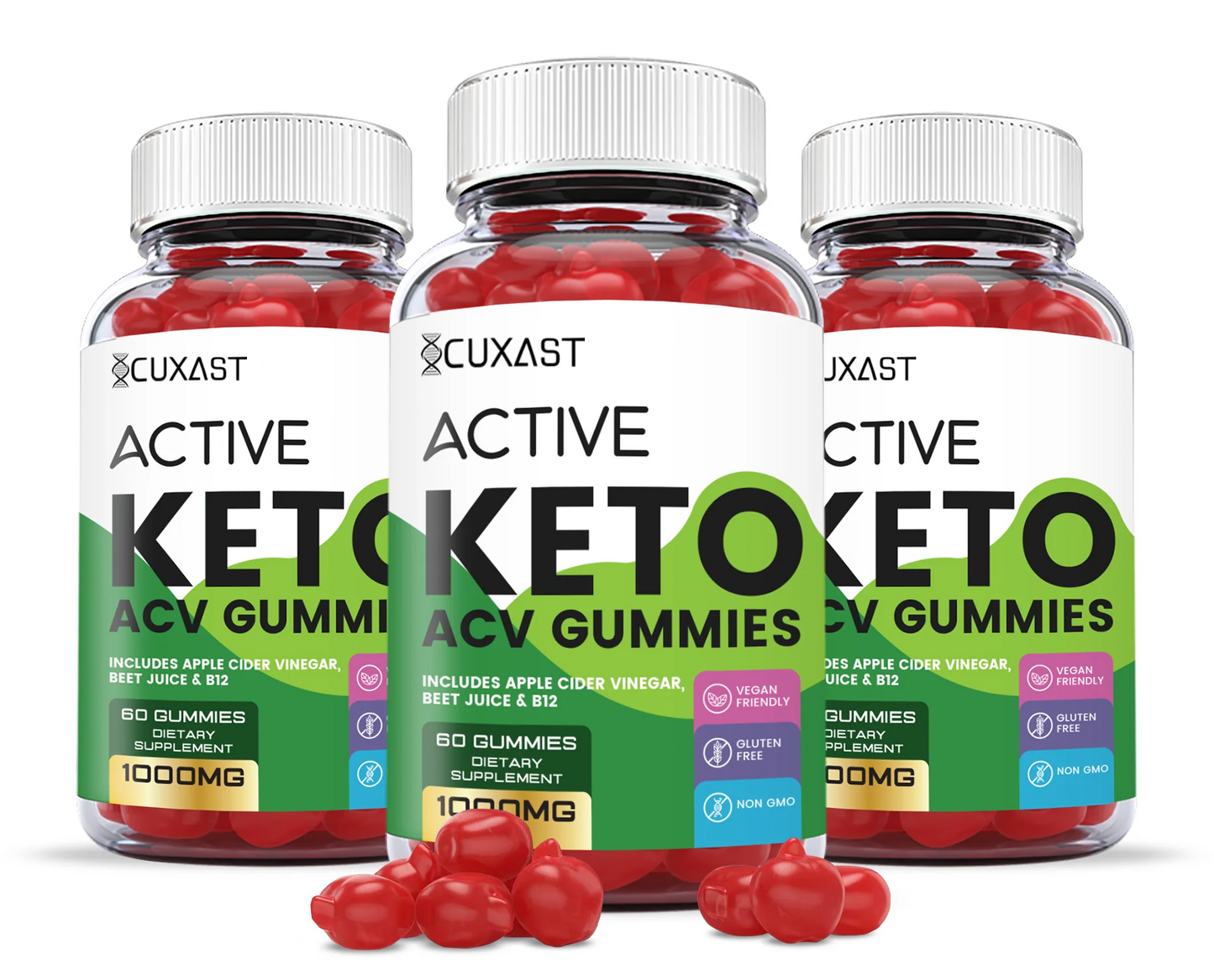 CUXAST® Active Keto ACV Gummies™