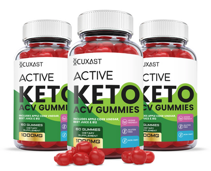 CUXAST® Active Keto ACV Gummies™